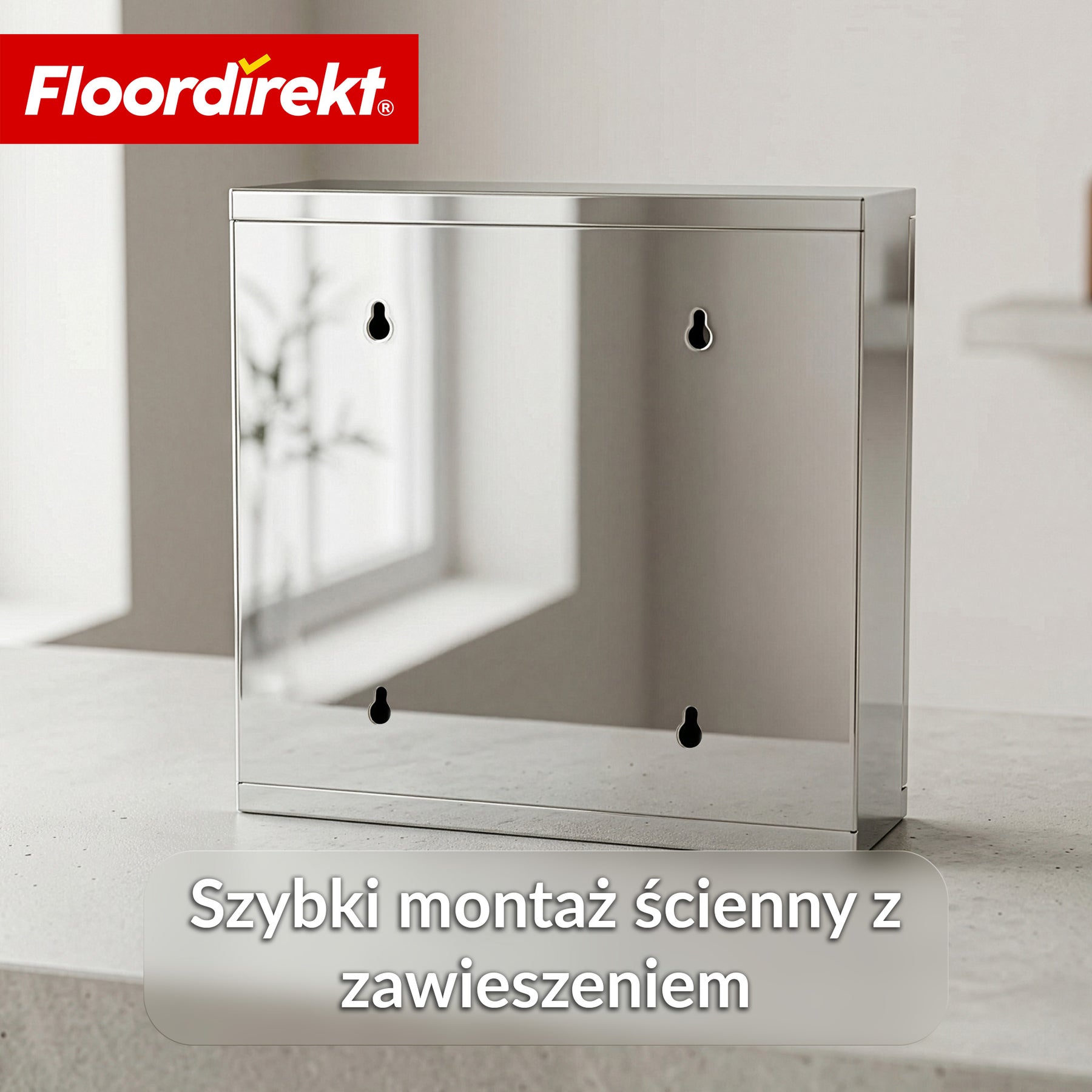 Szafka na leki | Allen | Zamykana szafka medyczna ze stali nierdzewnej lub biała malowana proszkowo | Szafka na leki z drzwiczkami szklanymi