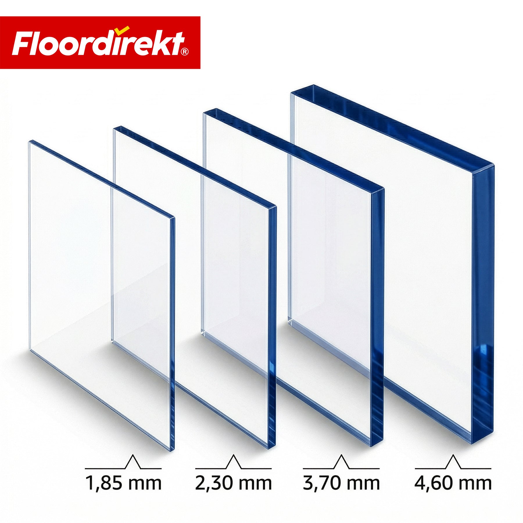 Płyty z tworzywa sztucznego | Transparentne | Płyty polistyrenowe w różnych rozmiarach i grubościach