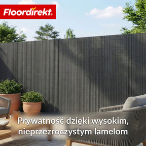 Ogrodzenie osłonowe z PVC | Odporne na warunki atmosferyczne i promieniowanie UV | Osłona na balkon i do ogrodu | 4 kolory | Różne rozmiary
