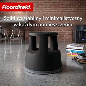 Stołek na kółkach | Plastikowy podest (stopień słonia) | antypoślizgowy i certyfikat TÜV