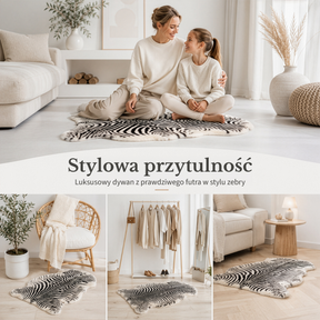 Skóra owcza Design | Audrey | Naturalna skóra jagnięca ze 100% wełny owczej | Miękka i naturalna