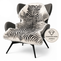 Skóra owcza Design | Audrey | Naturalna skóra jagnięca ze 100% wełny owczej | Miękka i naturalna
