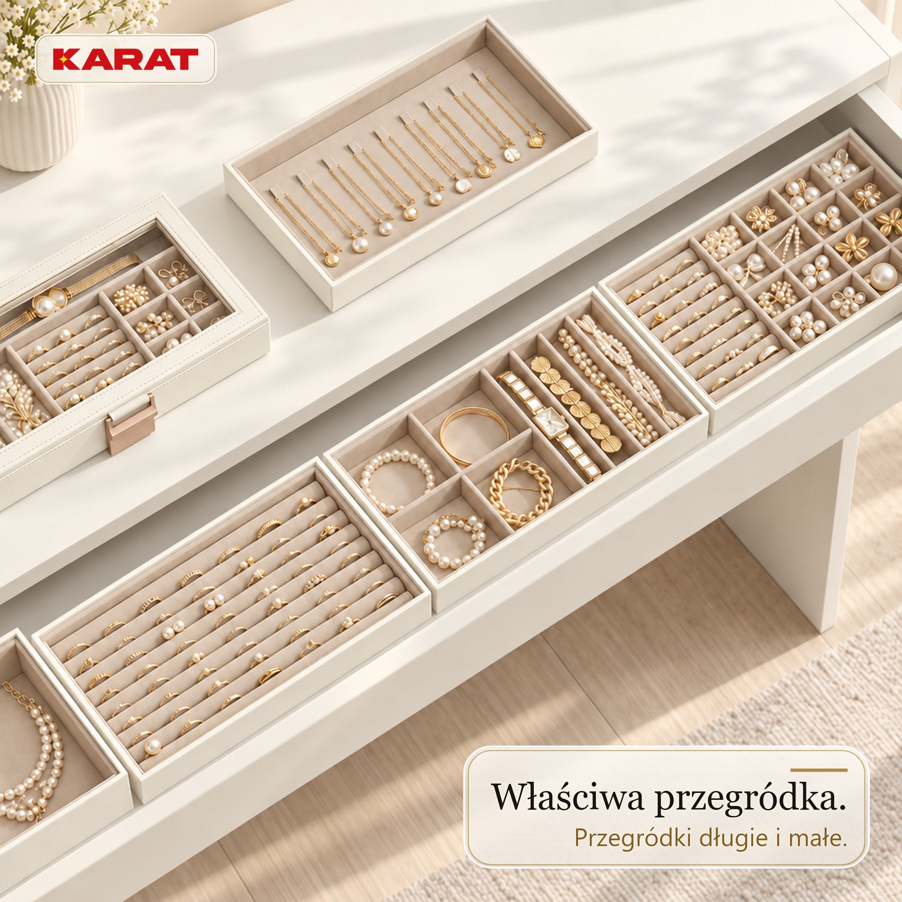 F4_Kremowobiały - 6 poziomy