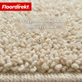 Maty schodowe | Madrid | Półokrągła mata shaggy na stopnie, samoprzylepna i dźwiękochłonna