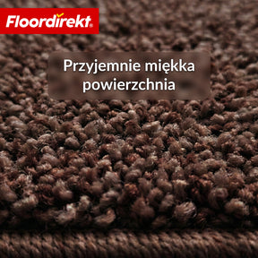 Maty schodowe | Madrid | Półokrągła mata shaggy na stopnie, samoprzylepna i dźwiękochłonna