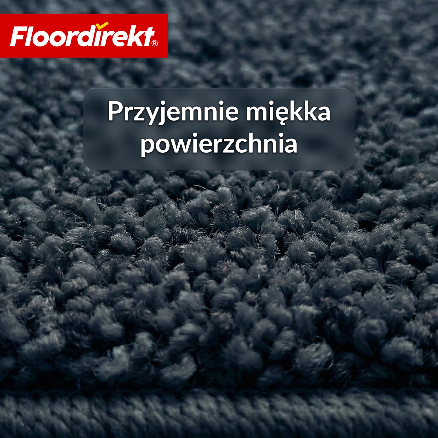 Maty schodowe | Madrid | Półokrągła mata shaggy na stopnie, samoprzylepna i dźwiękochłonna