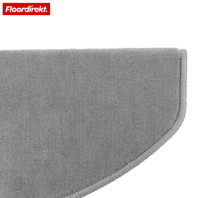 Mata schodowa z weluru | Wien | Półokrągła, antypoślizgowa mata na schody z wytrzymałego polipropylenu | Ochrona schodów, wygłuszająca i antystatyczna | Dostępna w 4 nowoczesnych kolorach