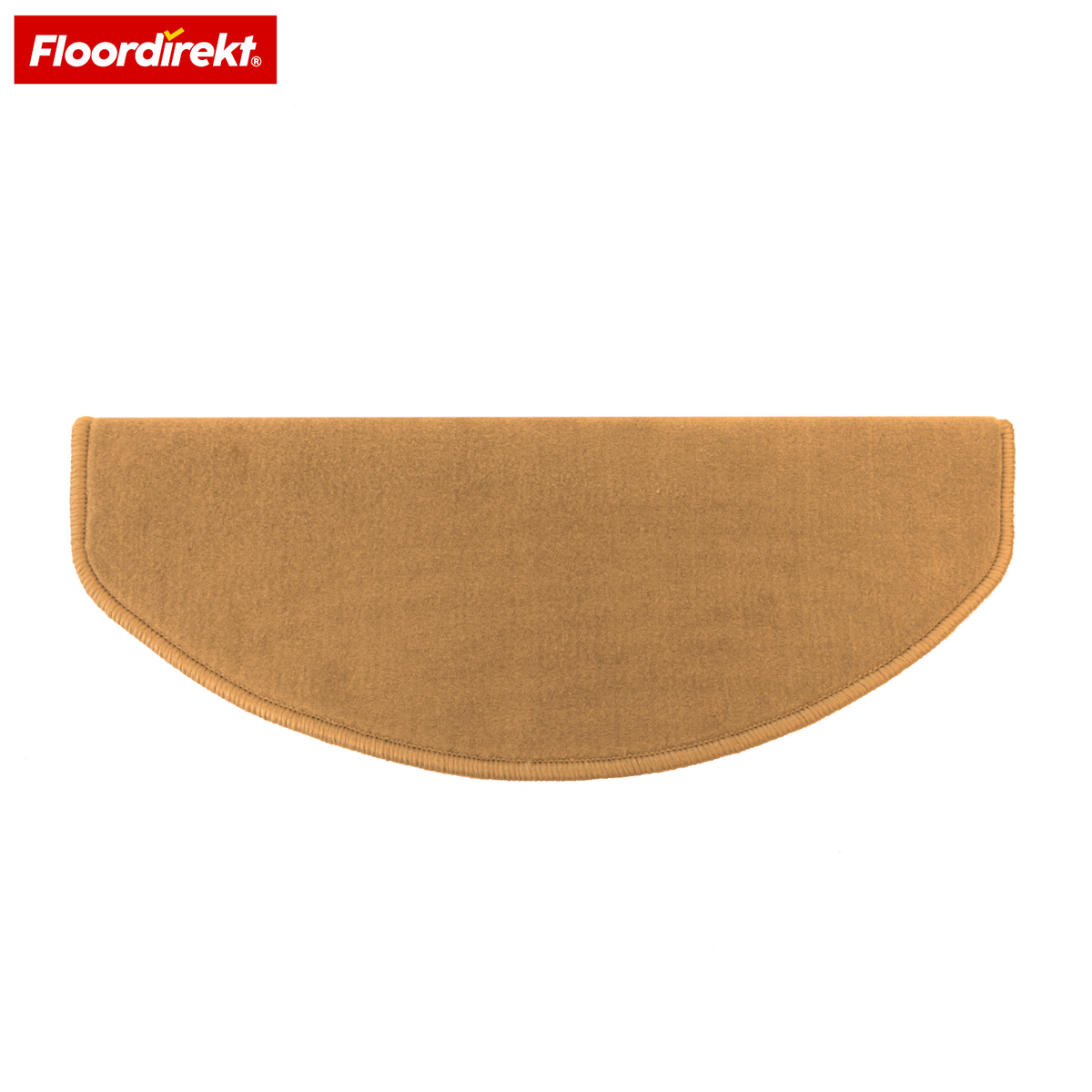 Mata schodowa z weluru | Wien | Półokrągła, antypoślizgowa mata na schody z wytrzymałego polipropylenu | Ochrona schodów, wygłuszająca i antystatyczna | Dostępna w 4 nowoczesnych kolorach