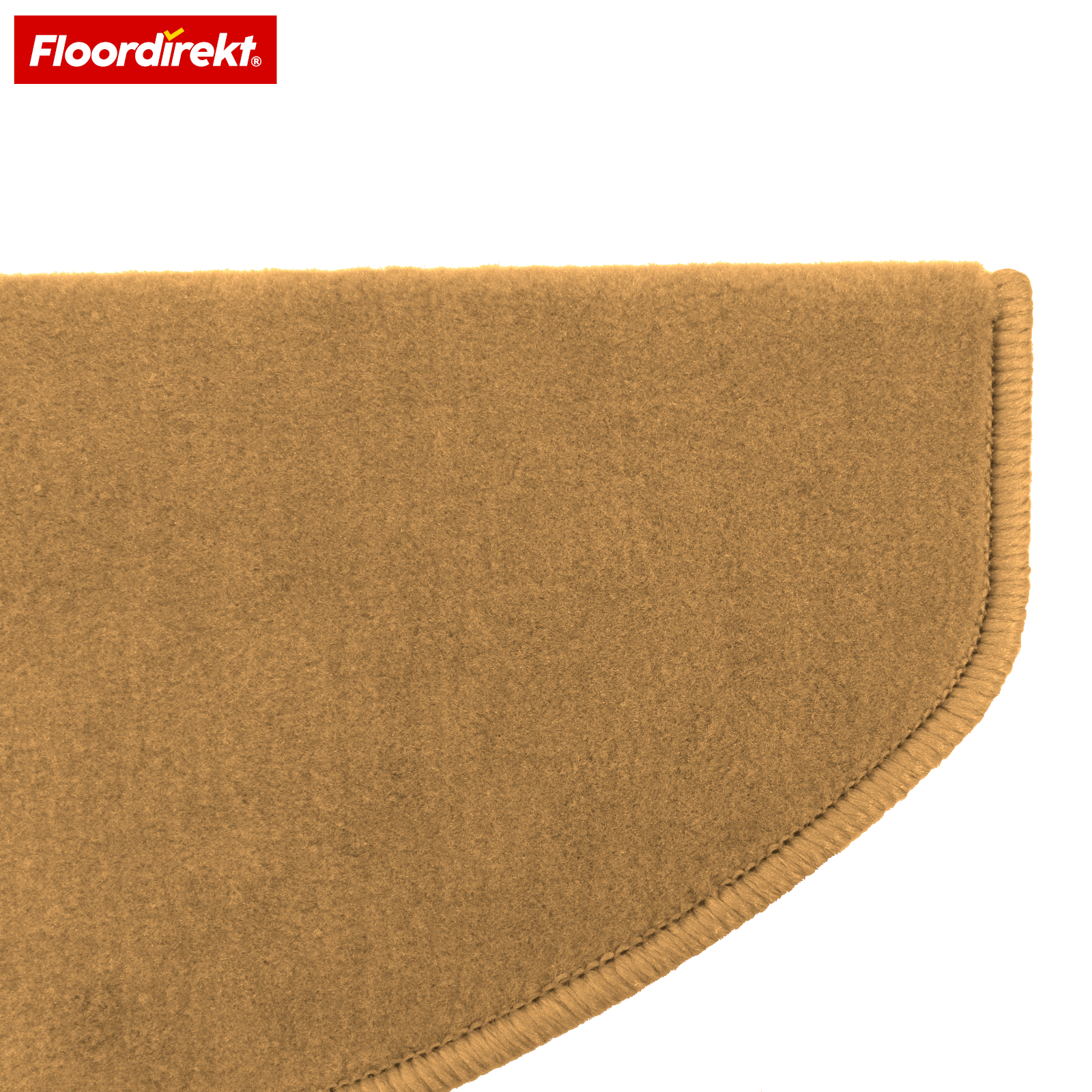 Mata schodowa z weluru | Wien | Półokrągła, antypoślizgowa mata na schody z wytrzymałego polipropylenu | Ochrona schodów, wygłuszająca i antystatyczna | Dostępna w 4 nowoczesnych kolorach