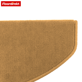 Mata schodowa z weluru | Wien | Półokrągła, antypoślizgowa mata na schody z wytrzymałego polipropylenu | Ochrona schodów, wygłuszająca i antystatyczna | Dostępna w 4 nowoczesnych kolorach