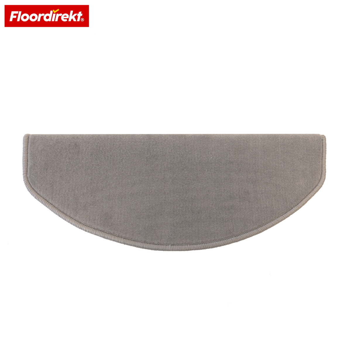 Mata schodowa z weluru | Wien | Półokrągła, antypoślizgowa mata na schody z wytrzymałego polipropylenu | Ochrona schodów, wygłuszająca i antystatyczna | Dostępna w 4 nowoczesnych kolorach