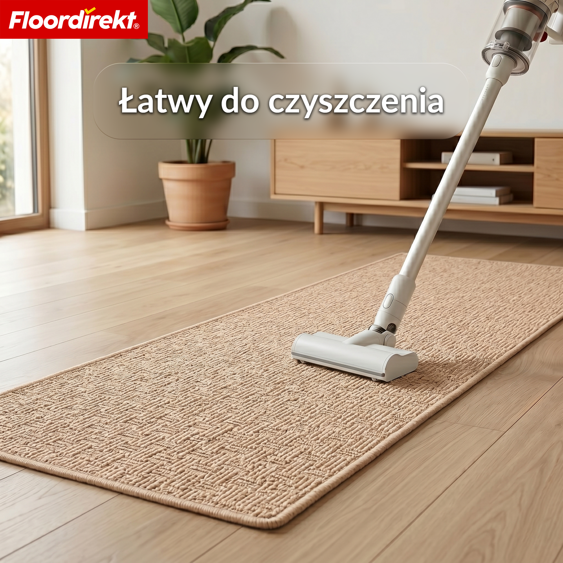 Chodnik dywanowy | Monaco | Wąski dywan z obszyciem, łatwy w pielęgnacji i wytrzymały