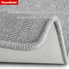 Chodnik dywanowy | Monaco | Wąski dywan z obszyciem, łatwy w pielęgnacji i wytrzymały