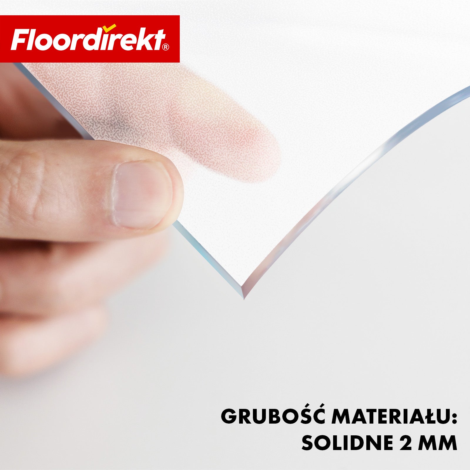 Folia na stół | Neo Milky | Półprzezroczysta folia ochronna na stół w kolorze mlecznobiałym z fazowaną krawędzią na wymiar