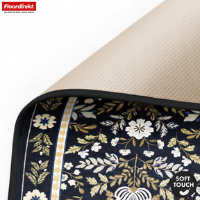 Dywan | Aristo | Elegancki dywan z klasycznym kwiatowym wzorem | Antypoślizgowy, trwały i łatwy w czyszczeniu | Dostępny w różnych rozmiarach