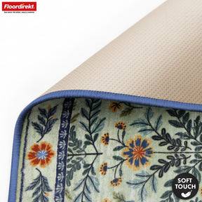 Dywan | Cascada | Elegancki dywan z kwiatowym wzorem w harmonijnych kolorach | Antypoślizgowy, trwały i łatwy w czyszczeniu | Dostępny w różnych rozmiarach
