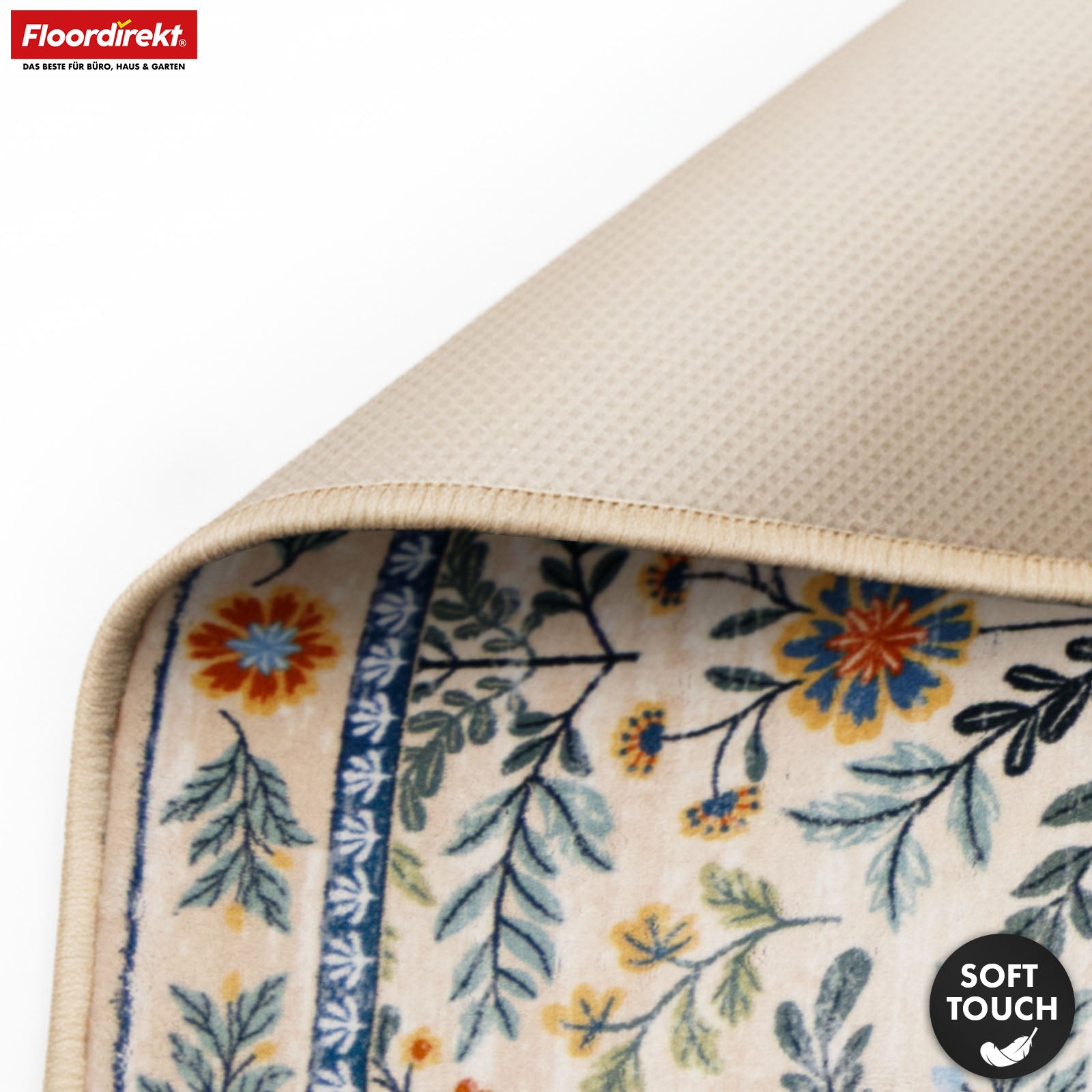 Dywan | Orientalis | Klasyczny dywan z orientalnym kwiatowym wzorem | Antypoślizgowy, trwały i łatwy w czyszczeniu | Dostępny w różnych rozmiarach