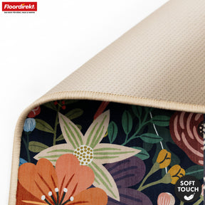 Dywan | Tropica | Nowoczesny dywan z tropikalnym kwiatowym wzorem | Antypoślizgowy, trwały i łatwy w czyszczeniu | Dostępny w różnych rozmiarach