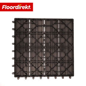 Płytka tarasowa WPC | Noble 3D | Nowoczesna płytka klik 30 x 30 cm na balkon i taras