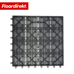 Płytka tarasowa WPC | Noble 3D | Nowoczesna płytka klik 30 x 30 cm na balkon i taras