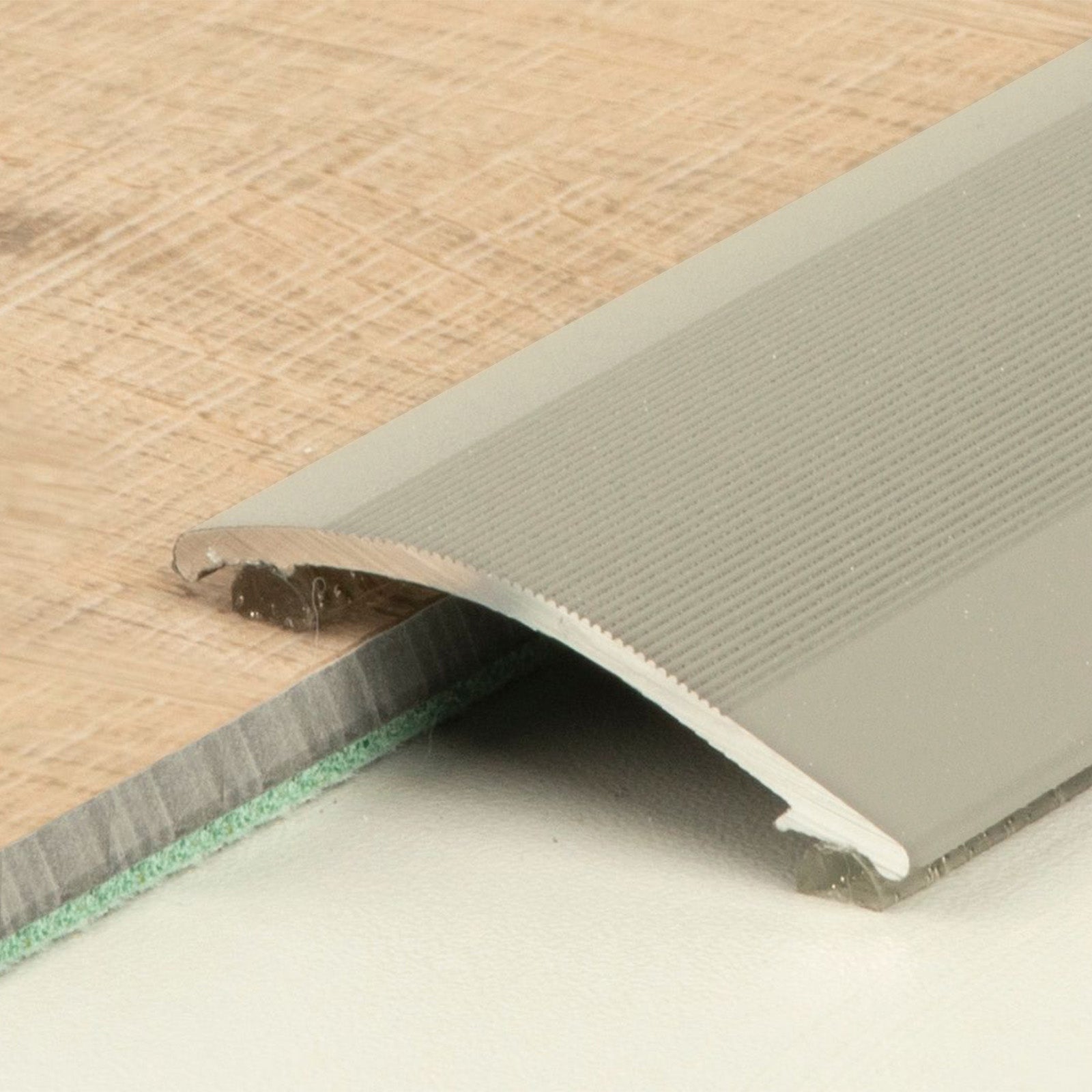 Profil podłogowy | Aluminium | Regulacja wysokości do 11 mm | Samoprzylepny | 38 mm