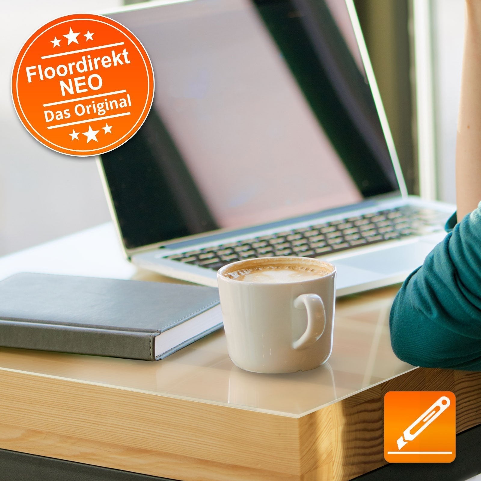 ✂ Folia stołowa Neo | Mata przezroczysta | Podkładka na stół