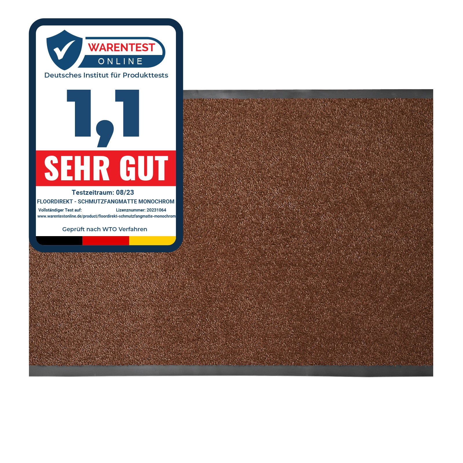 ✂ Wycieraczka mata pod drzwi Monochrom | dostępna na wymiar