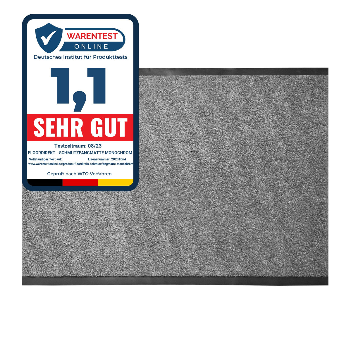 ✂ Wycieraczka mata pod drzwi Monochrom | dostępna na wymiar